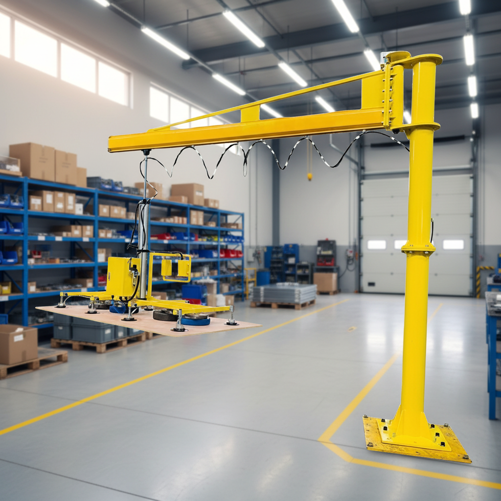 Industrial Suction Cup Power-assisted Glass Plate Lifting Manipulator For Loading and Unloading