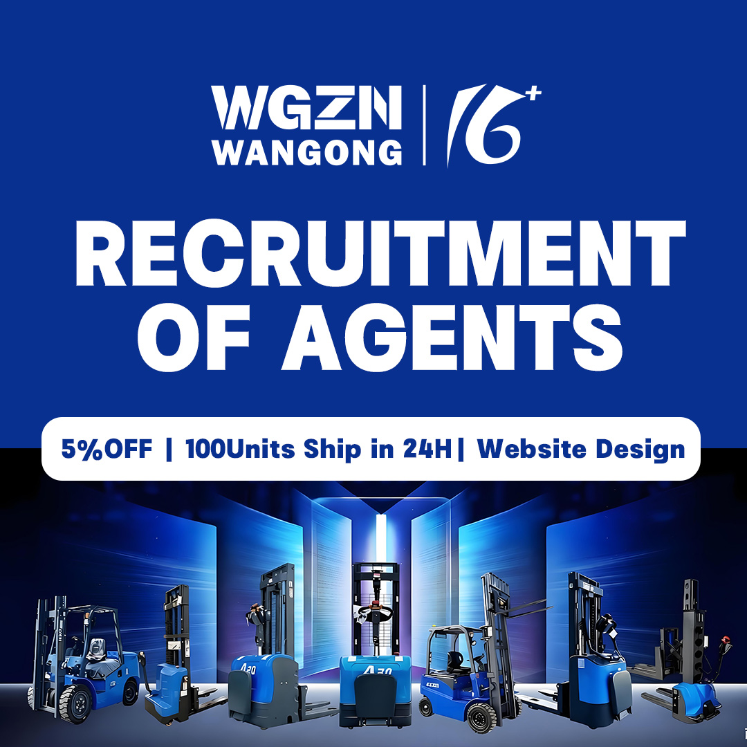 WGZN Factory Price Palette Stacker 2000kg 2m Lift Standing Type Compact Design Warehouse Logistics Palette Stacker