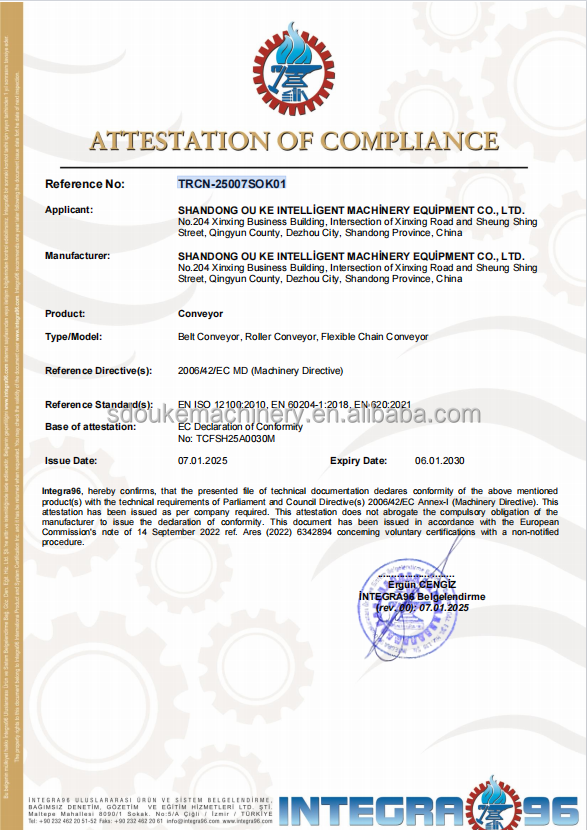 Certification