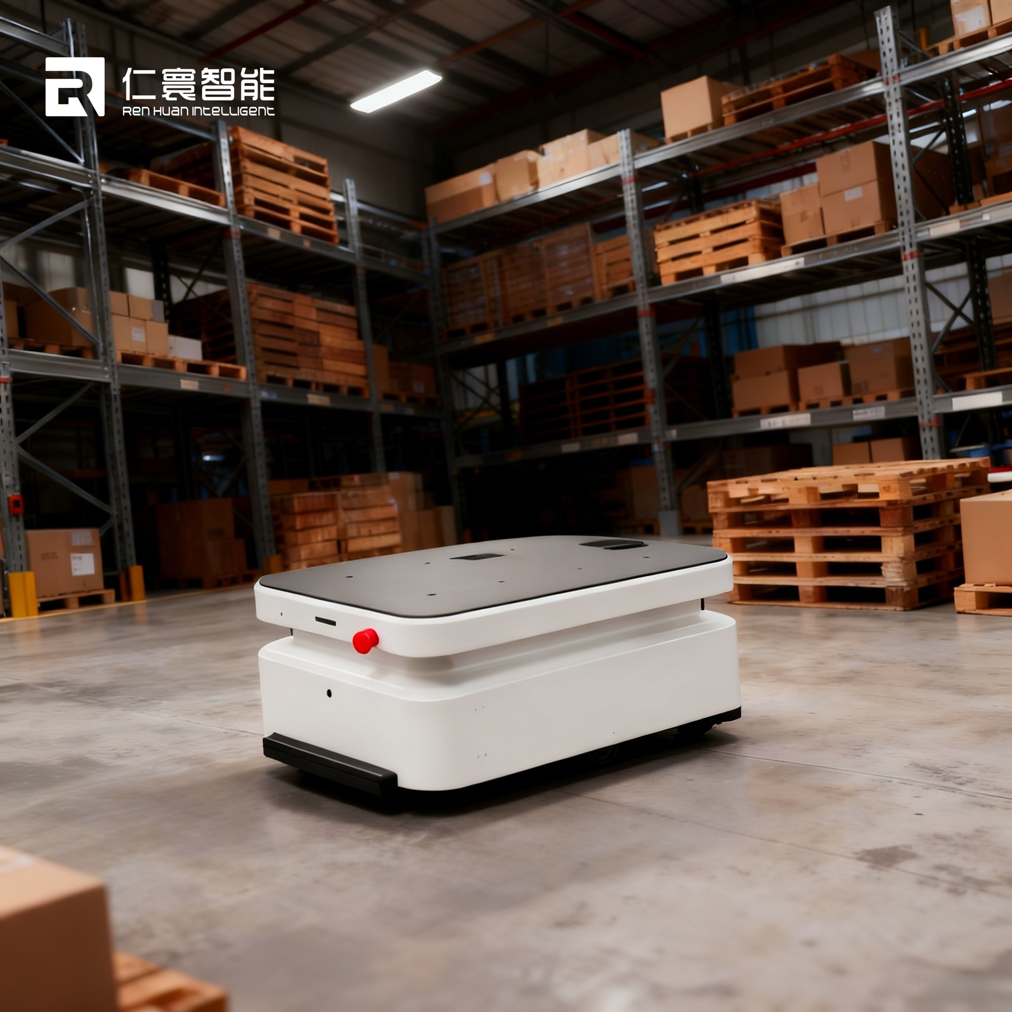 Automated Latent Lifting AMR for E-commerce Fulfillment Centers Retail Manufacturing Plants with 1000W Power