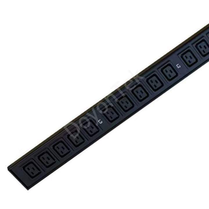 CUSTOMIZED 15 Ways C19 Basic Unit Distribution Box 1.8m Cable C20 Input Plug Horizontal Socket Rack Mount PDU