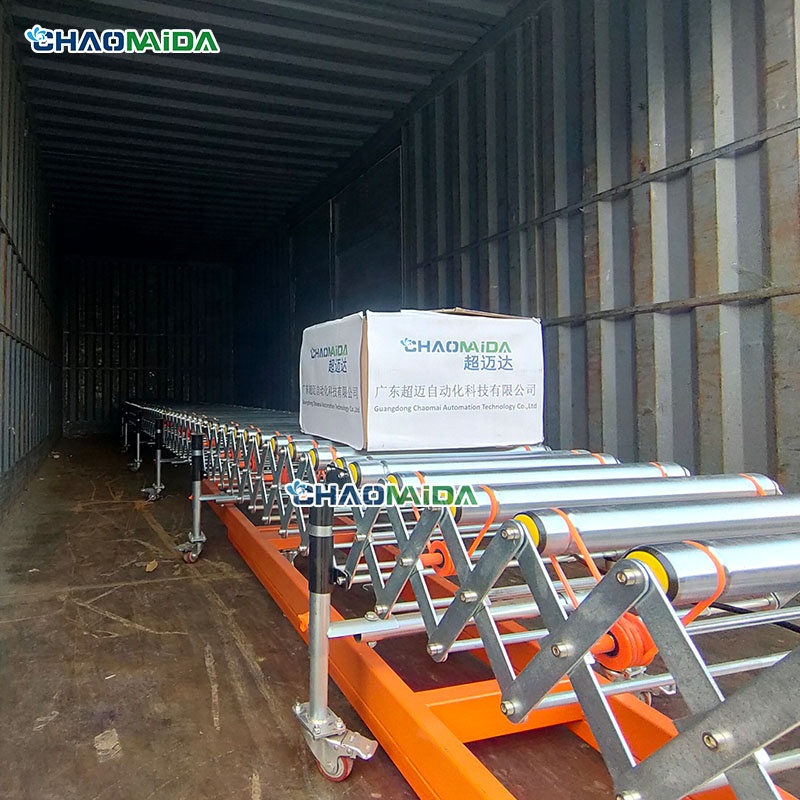 Container Loading and Unloading Conveyor E-commerce Picking and Loading Unloading Conveyor Assembly Line