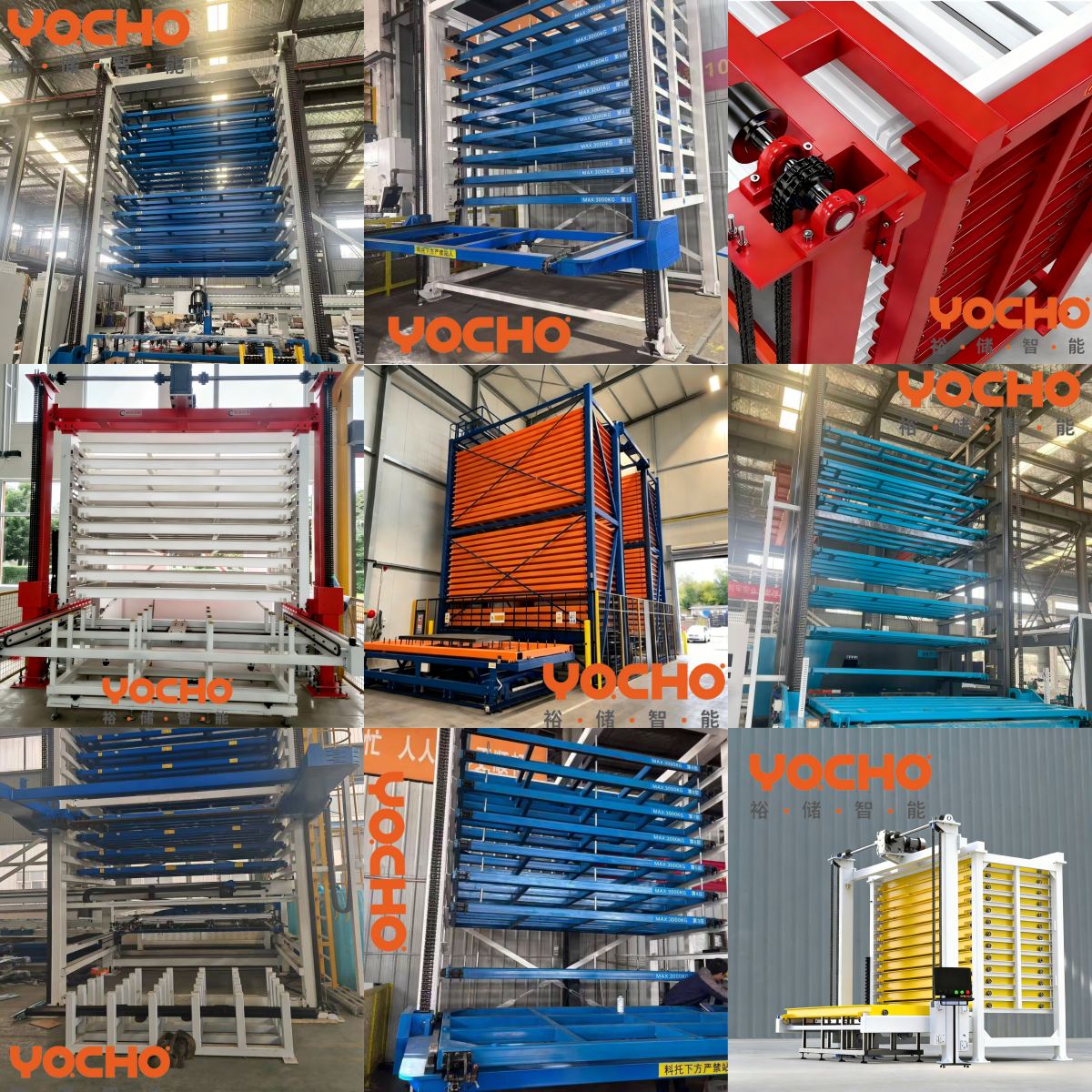Smart Automated Storage Systems Manufacturer Offering High Standard Warehouse Equipment Tower for Steel Metal Pallet Storage