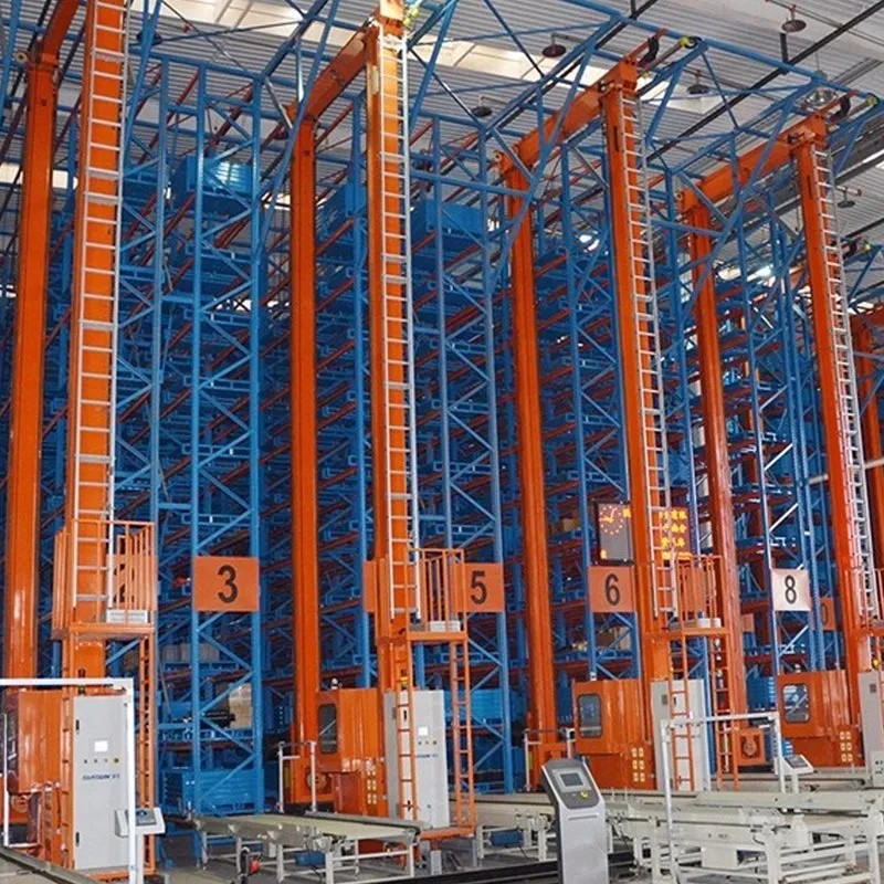 Custom ASRS Integration &amp; Robotic Automated Storage Retrieval Systems Steel Material for Efficient Warehouse Solutions