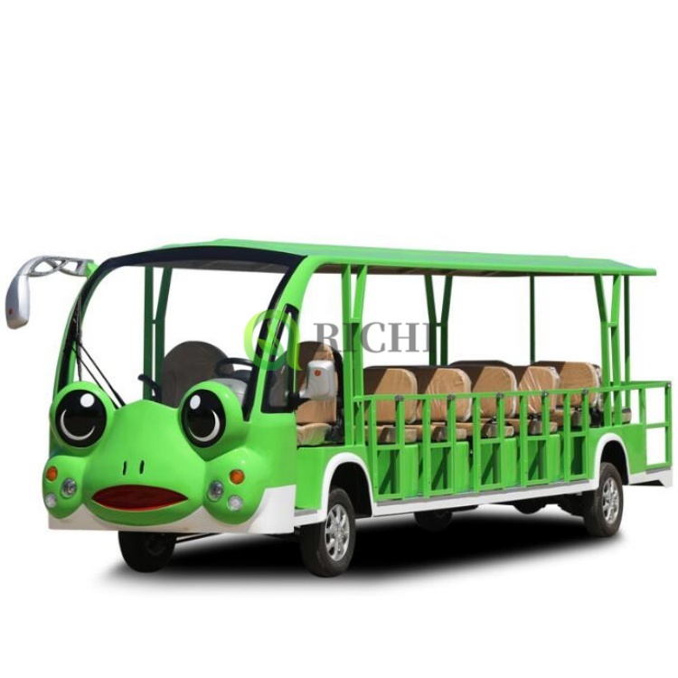 Customizable Theme Cartoon Sightseeing Bus Outdoor Car Travel Car Ideal for Scenic Spots to Attract Family Tourists
