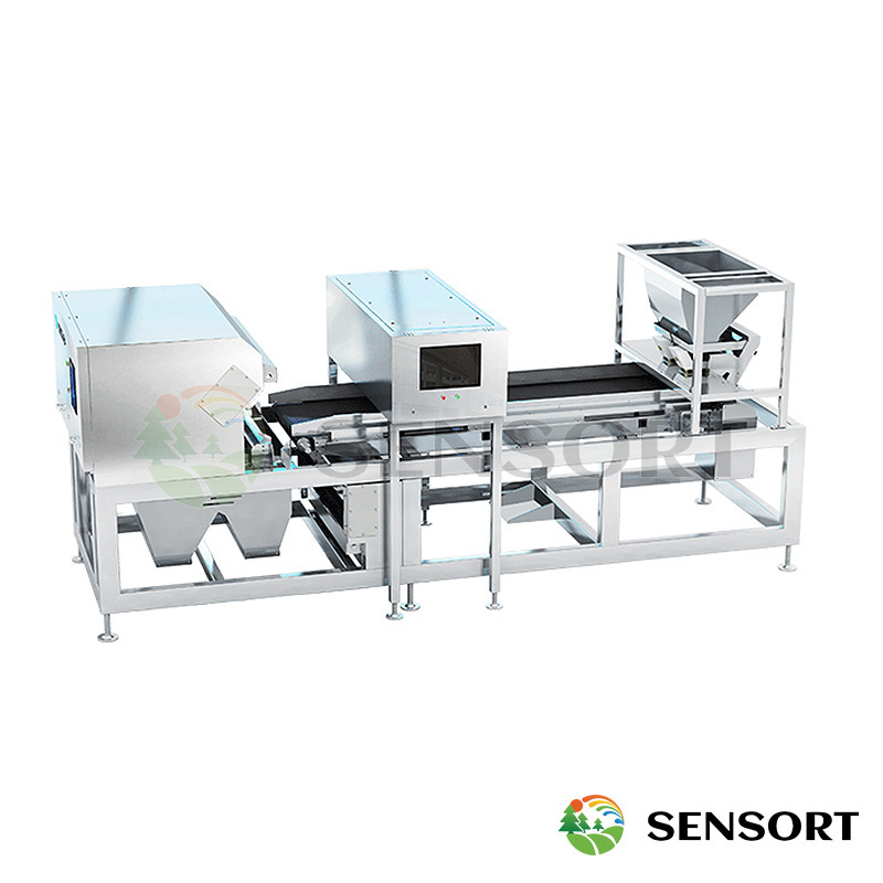 AI Intelligent Optical Sorting Machine for Plastic / Metal / Waste Recycling