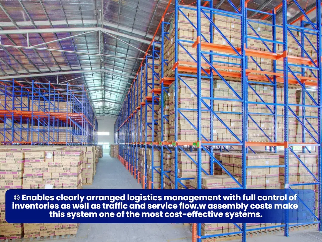 Drive-in Drive-Through Racking System