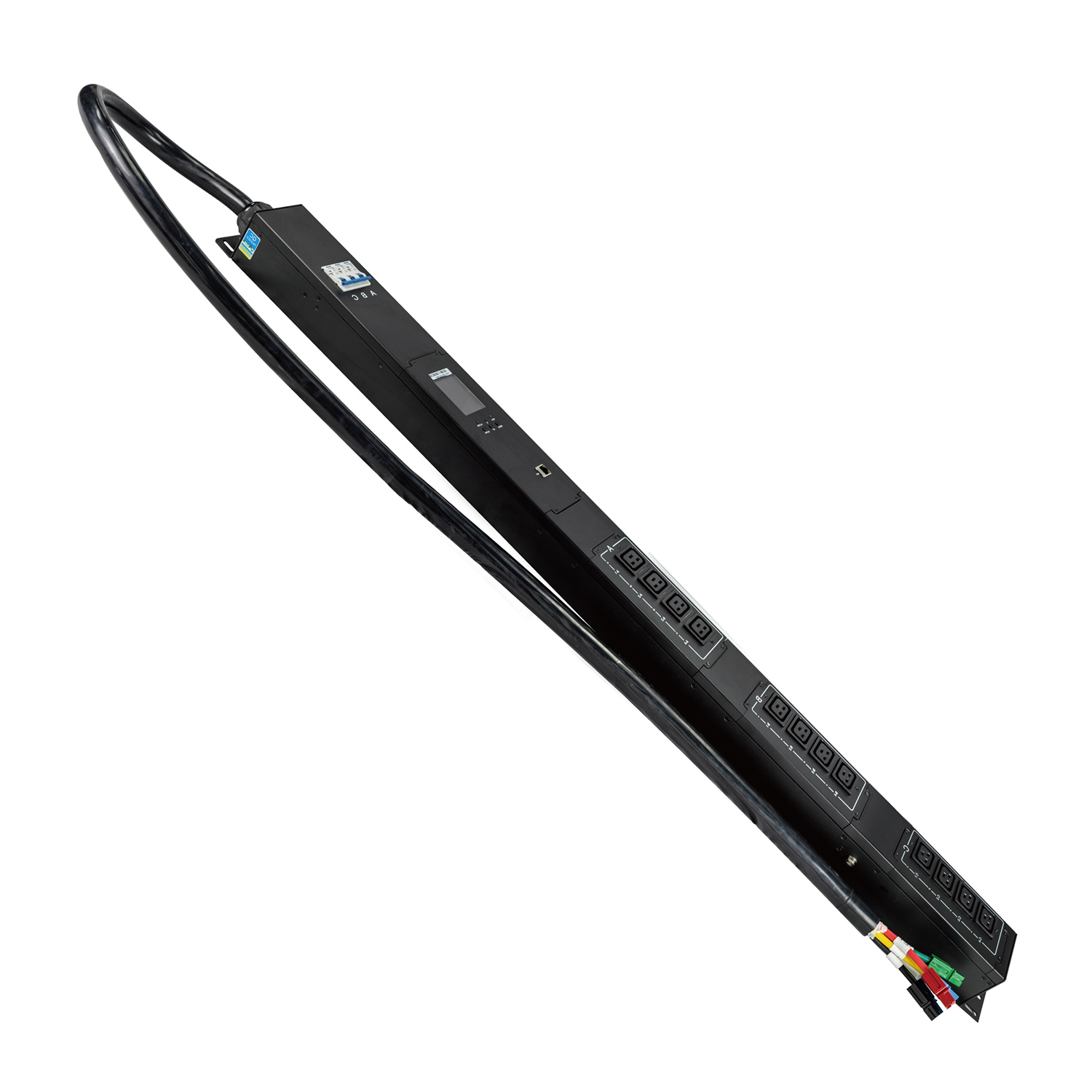 OIT 45kw Smart Metal PDU 12Port C19 Power Distribution Unit 3-Phase 63A Copper Material for Intelligent Mining Machines