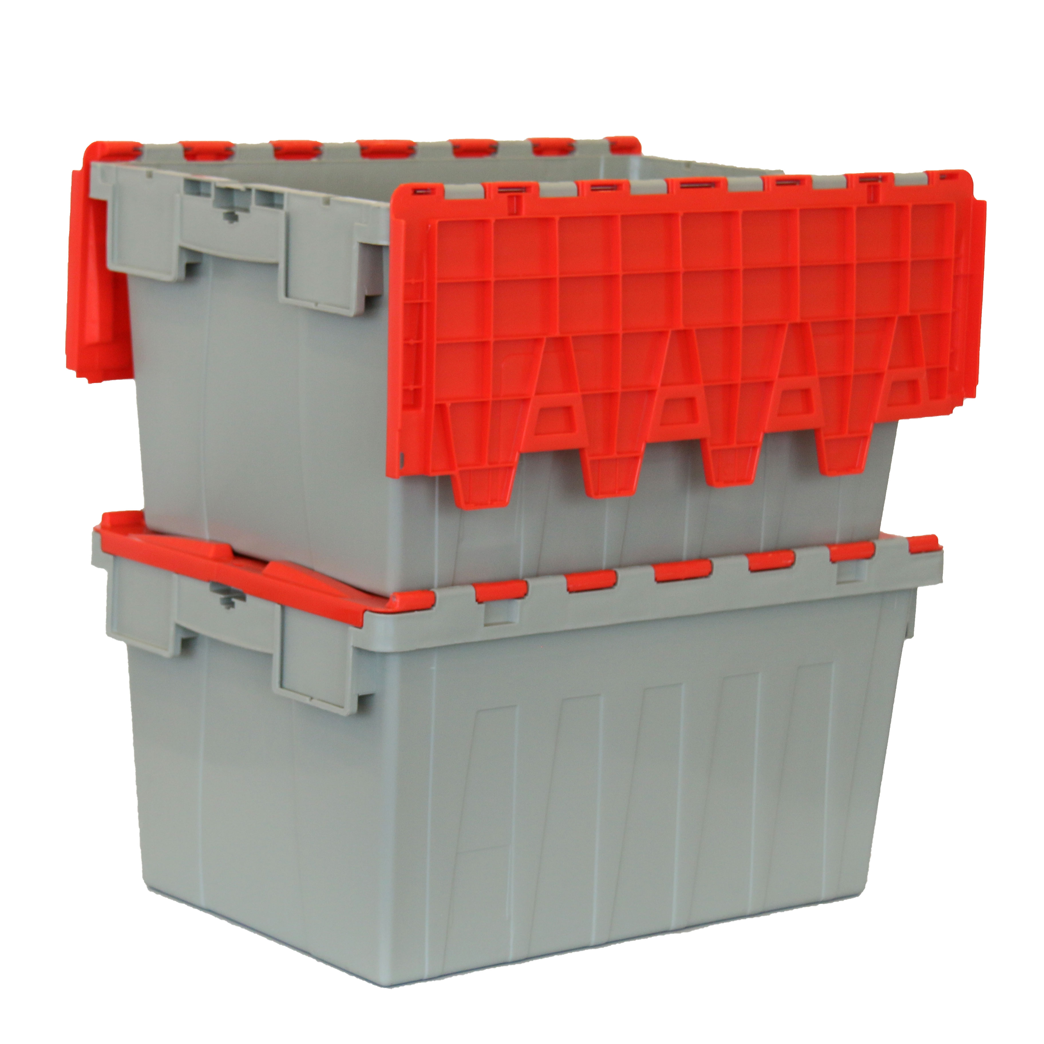 Hot Selling Large Heavy Duty Industry Tote Box Storage Containers Stackable Plastic Crate Logistic Distribution Moving