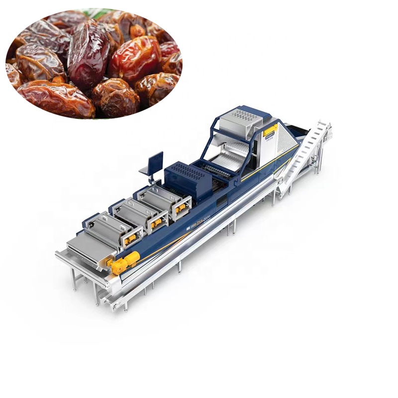 High Definition Camera Red Date Sorting Machine Automated Intelligent Fruit Sorting Equipment