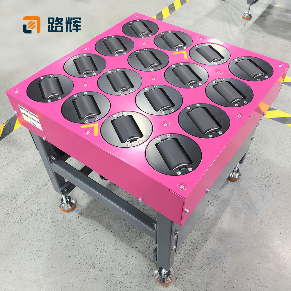 LUHUI High Efficient Custom Automatic Parcel Sorting Machine Power Swing Switch Wheel Sorter for Logistics Warehouse E-commerce