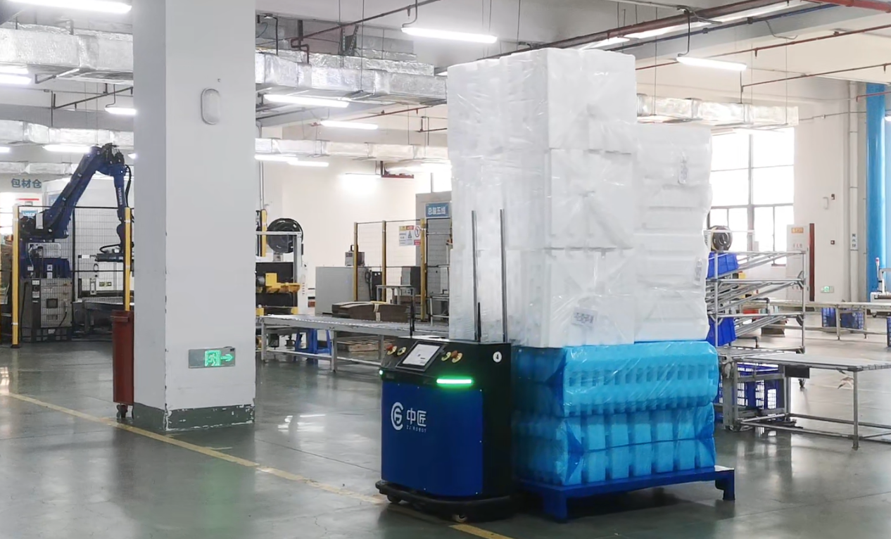 Customizable Blue Manufacturing Robotics for Secure and Efficient Logistics