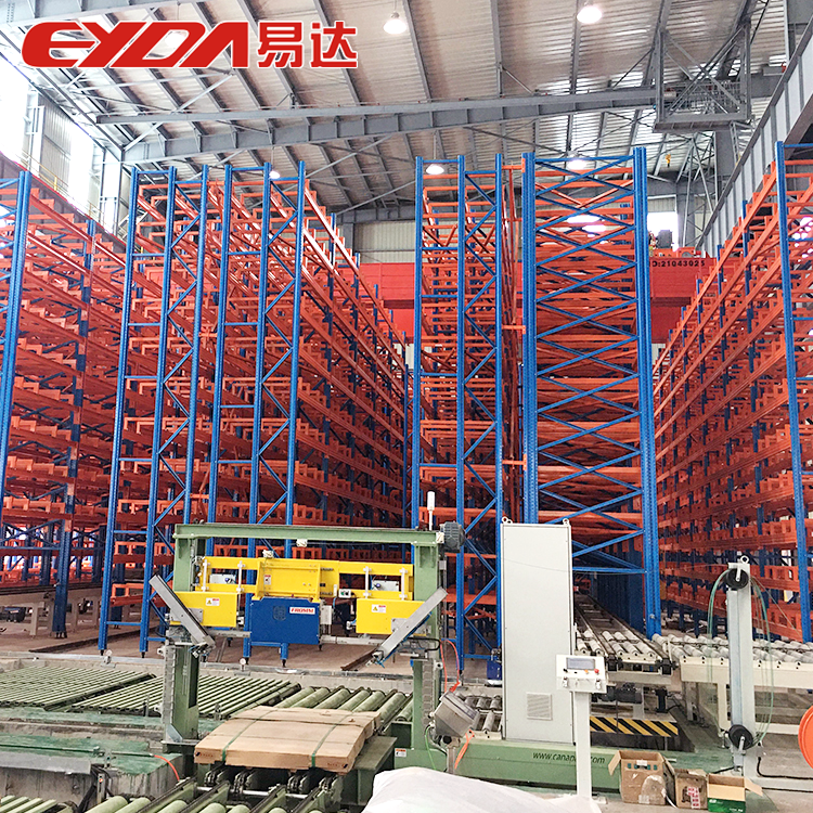 New Energy Automated Storage Retrieval System (ASRS) Smart Racking Customized Steel Industrial Shelves High Bay Warehouse Robot