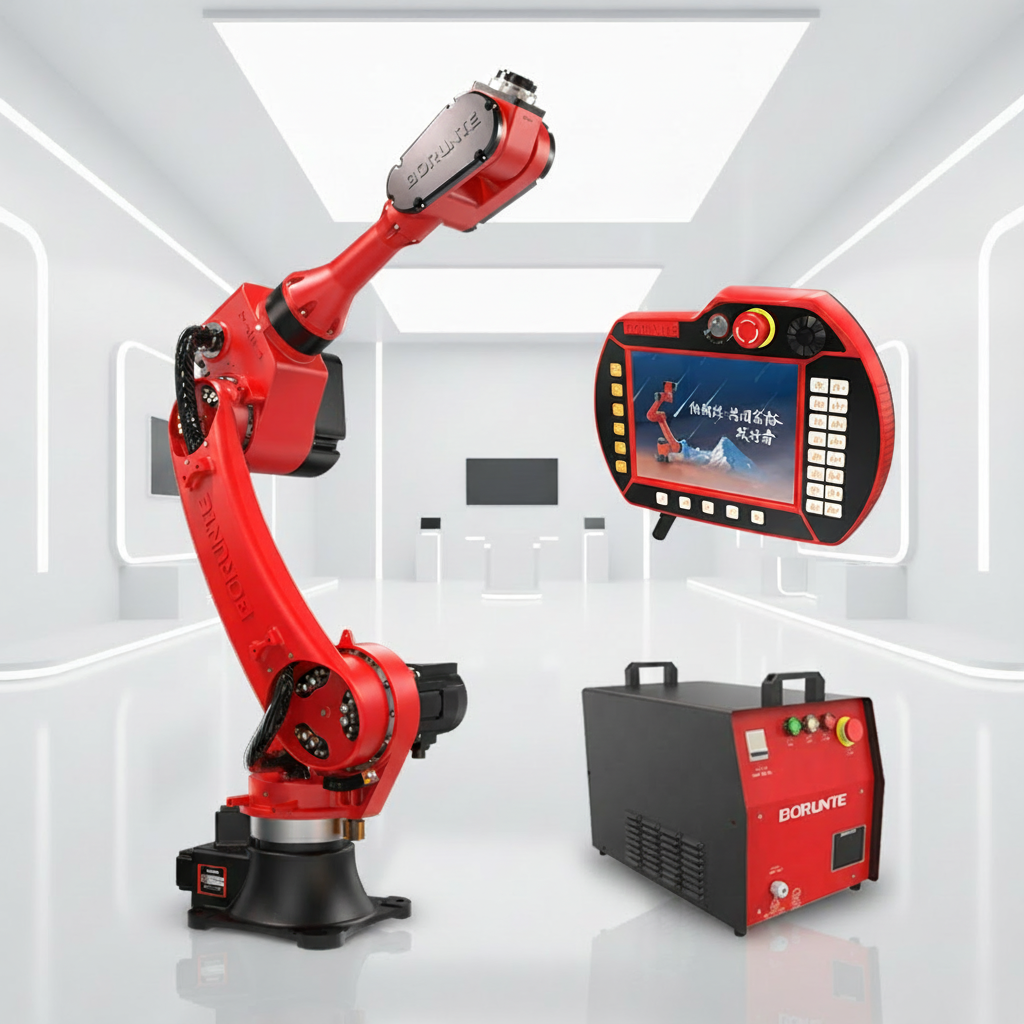 Borunte 6 Axis BRTIRUS2030A 30kg Load Fast Speed Robot Arm for Heavy Loading Unloading &amp; Palletizing