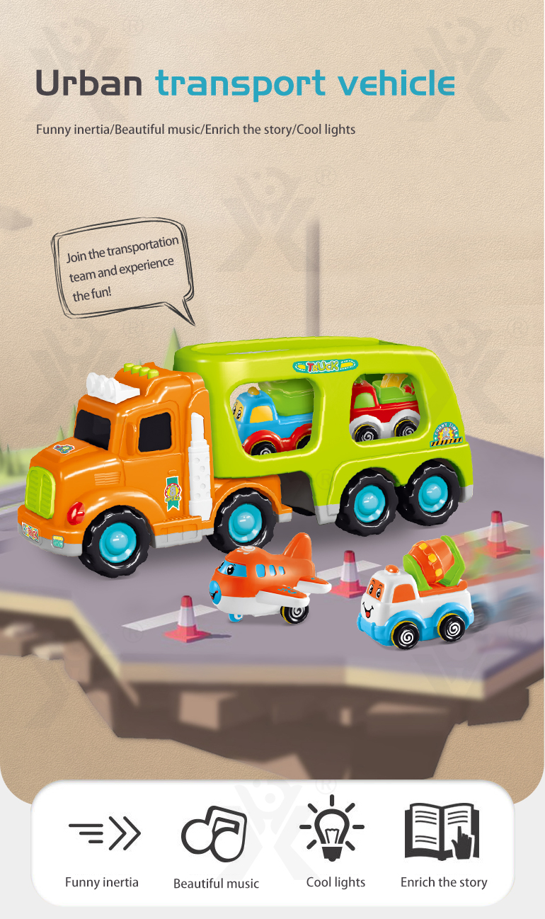 Toddler Vehicle Toys Detail 1