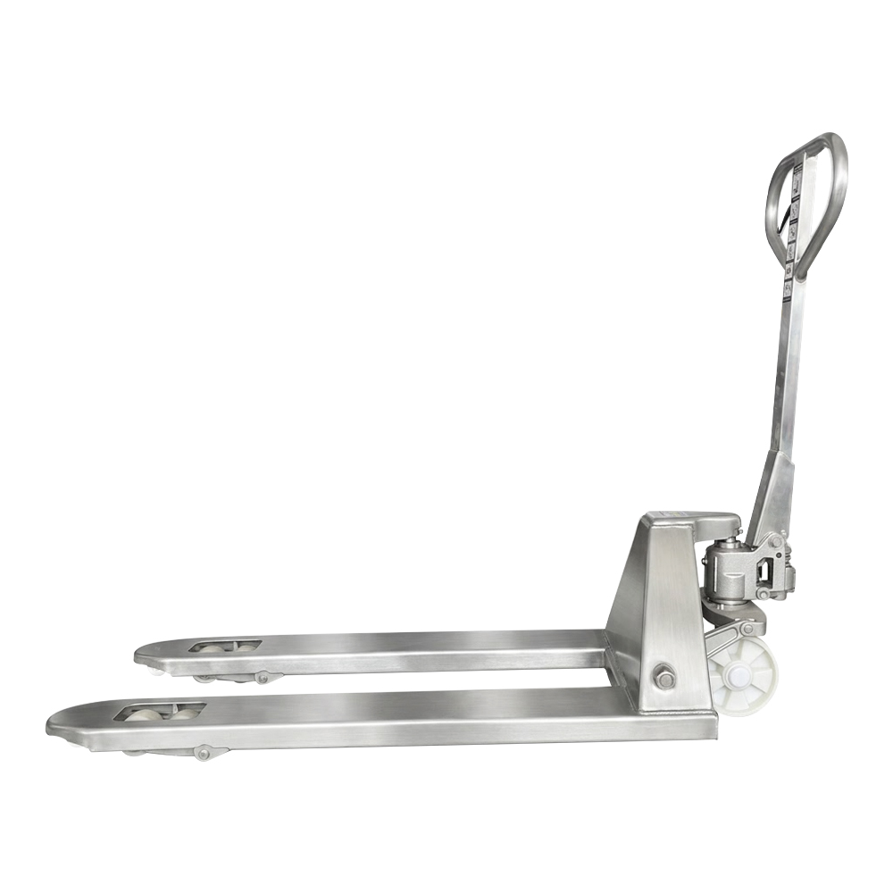 Industrial 304/316 Stainless Steel Manual Hydraulic Forklift Pallet Handling Equipment 2000KG-3000KG