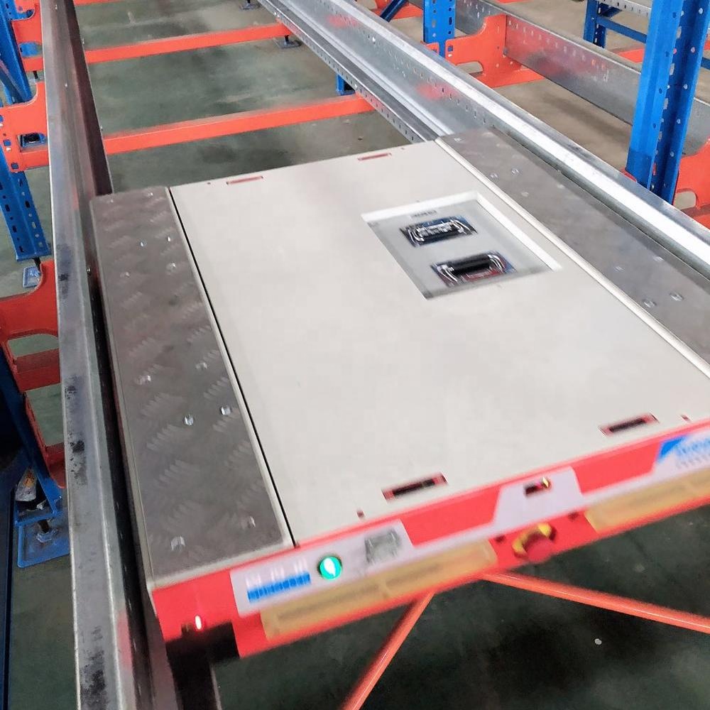 Freeze-Ready Shuttle System, Minus 30 &deg;C Automated Storage Robot for Cold-Chain Warehouse Automation with WMS Integration