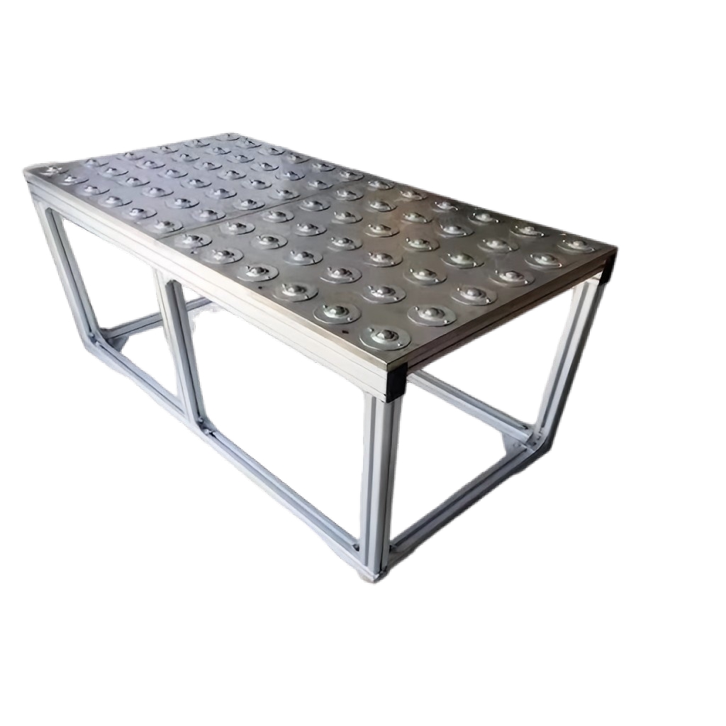 Industrial Heavy Duty Steel Universal Ball Transfer Unit Table for Roller Conveyor System