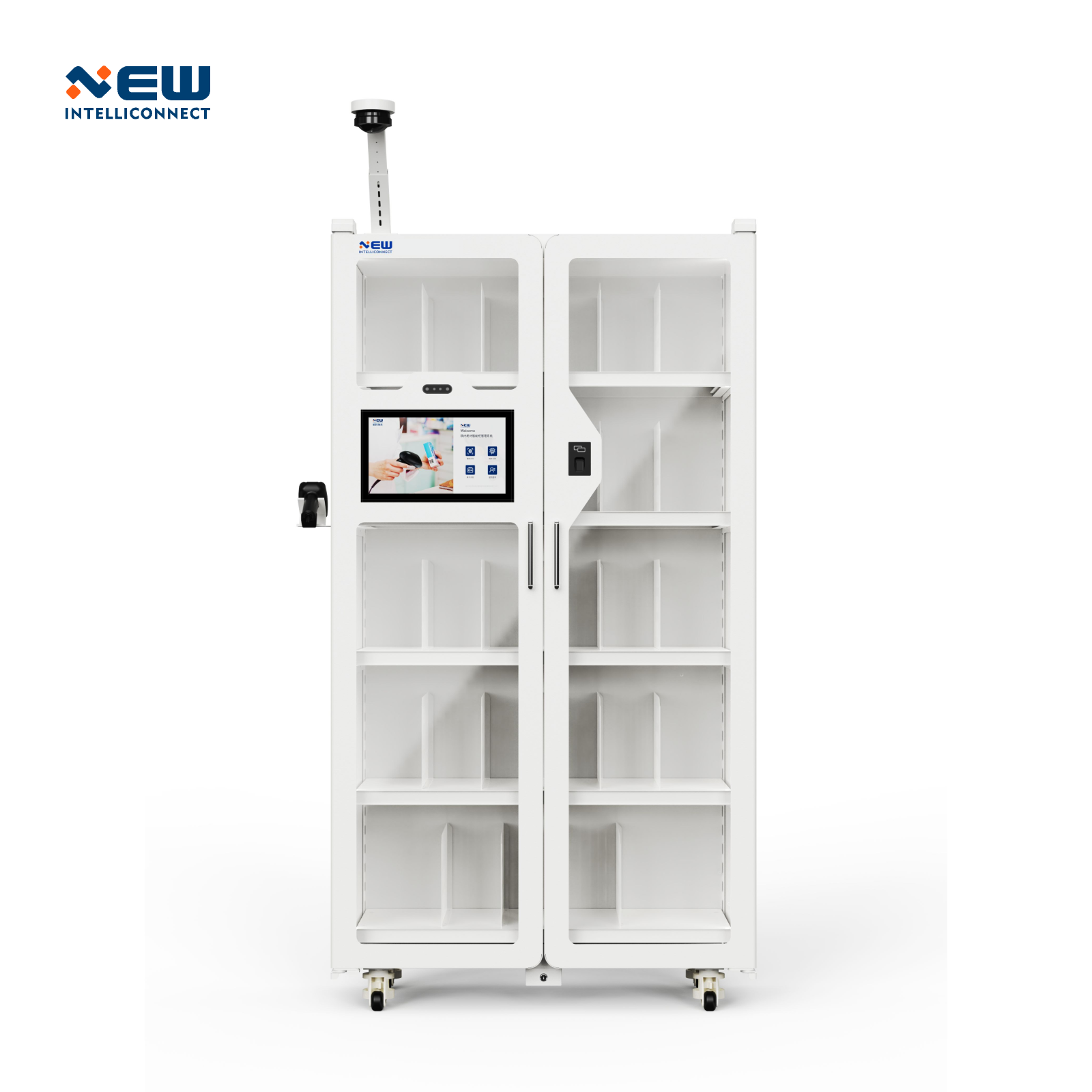 Factory Warehouse Management Automatically Smart Warehouse Storage Management System Software Locker Rfid Scanning Cabinet