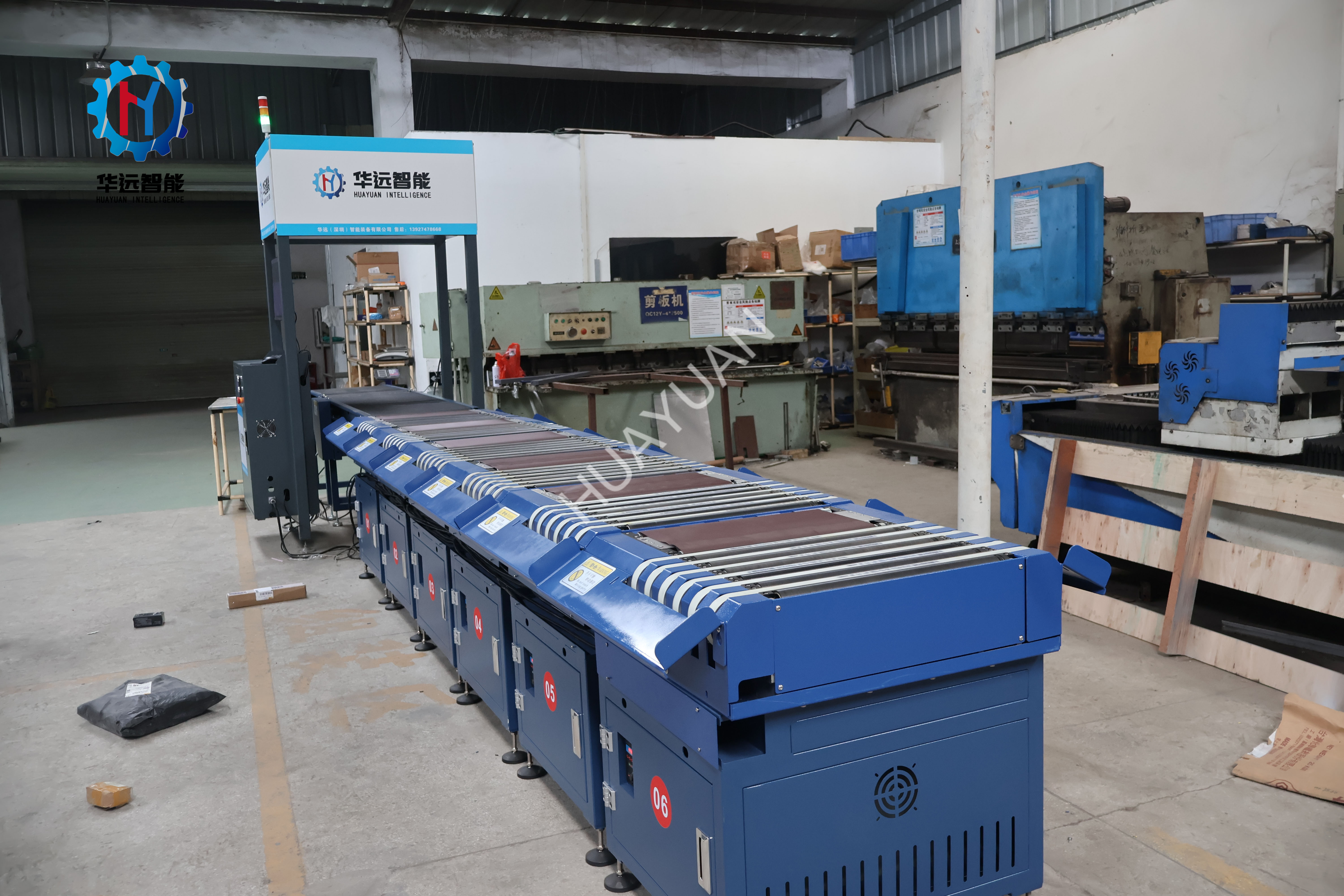 Smart Parcel Sorter the High-speed Narrowband Sorting and Delivery System for the Postal Industries
