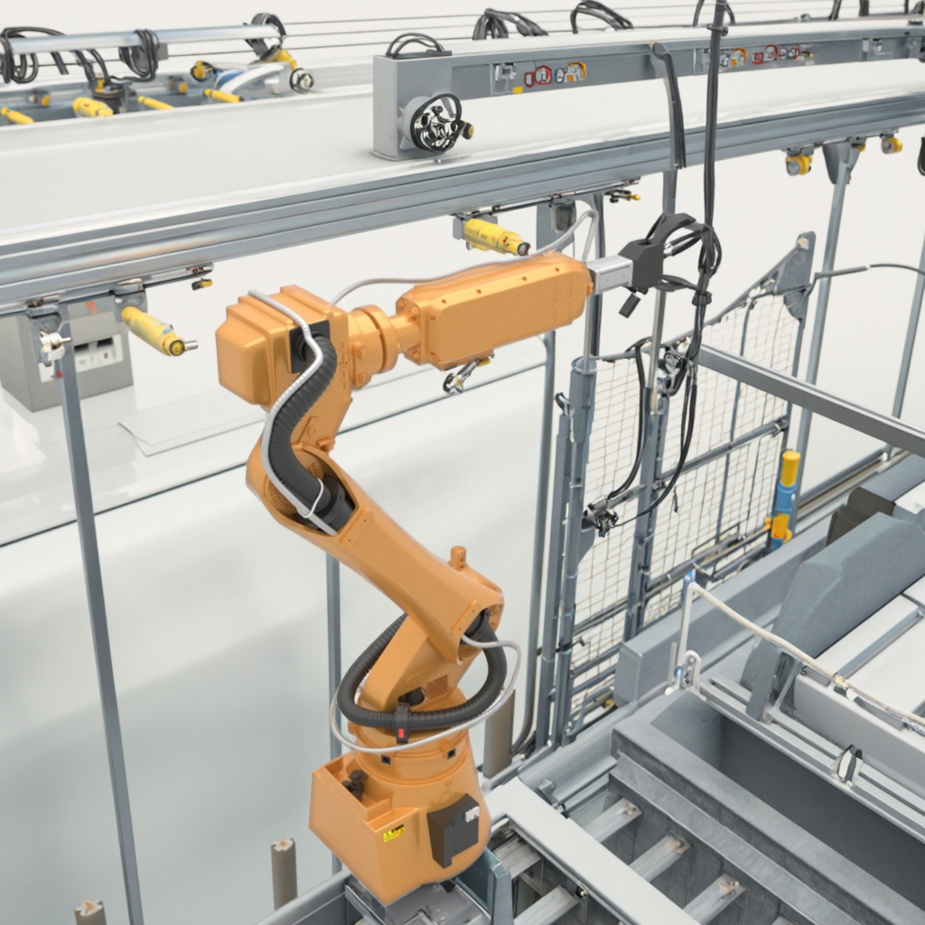 Full-automatic Manipulator General Robot Arm for Palletizing Material Handling Picking Packing