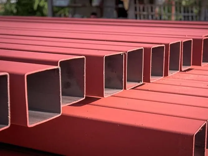 Automated Steel Structures Buildings Warehouse for Robotics Integration