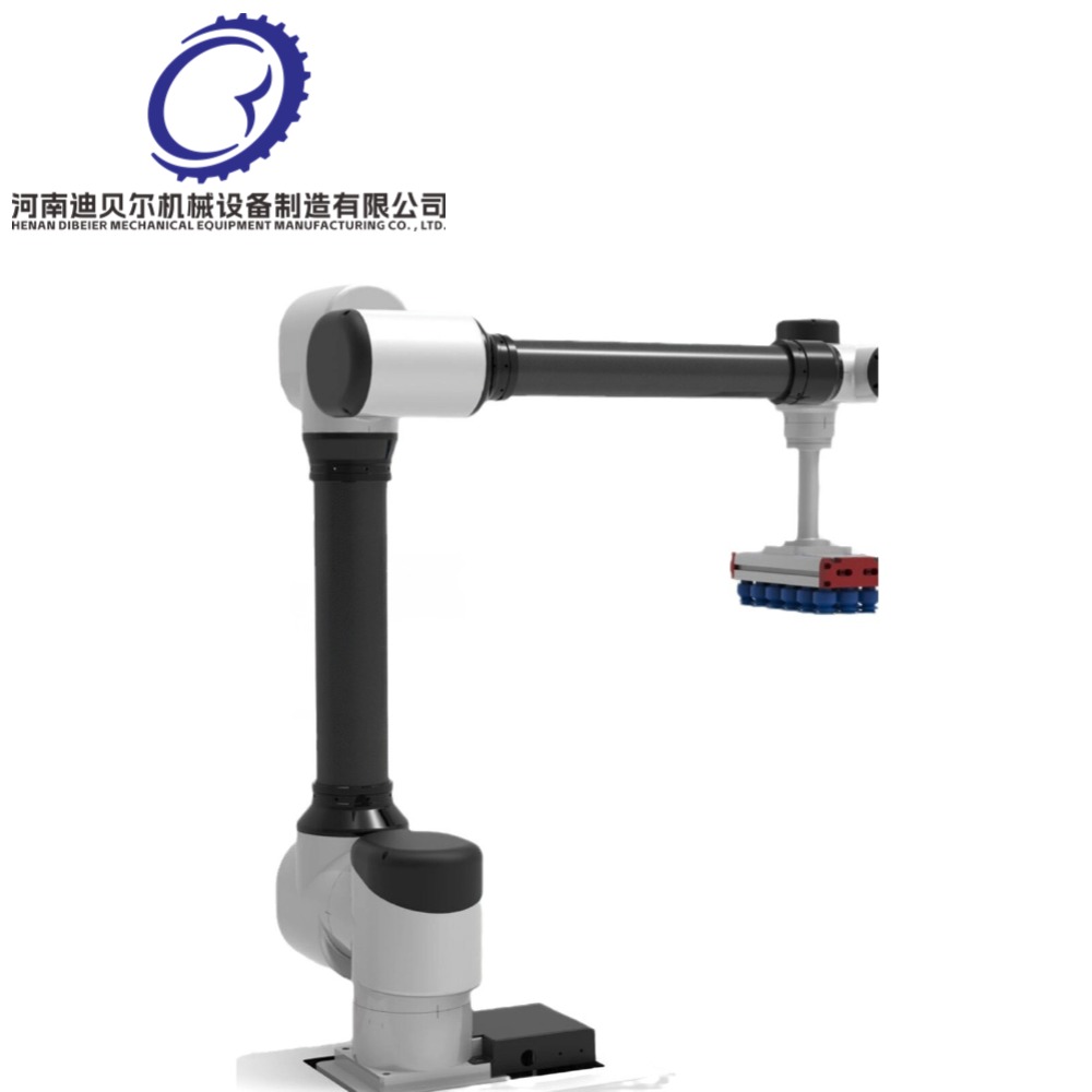Cooperative Robot 6 Axis Arm 5kg Payload Carton Compatible Stacking Picking Loading Robot Palletizing Robot Collaborative