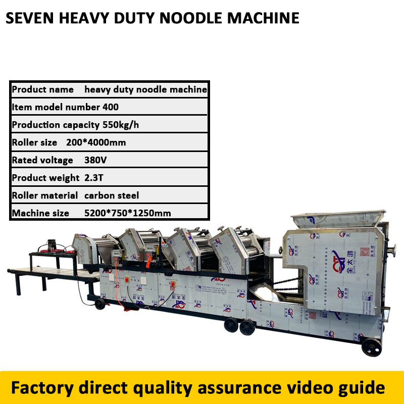 Heavy-Duty Automatic Fresh Noodle Production Line for Global Distribution