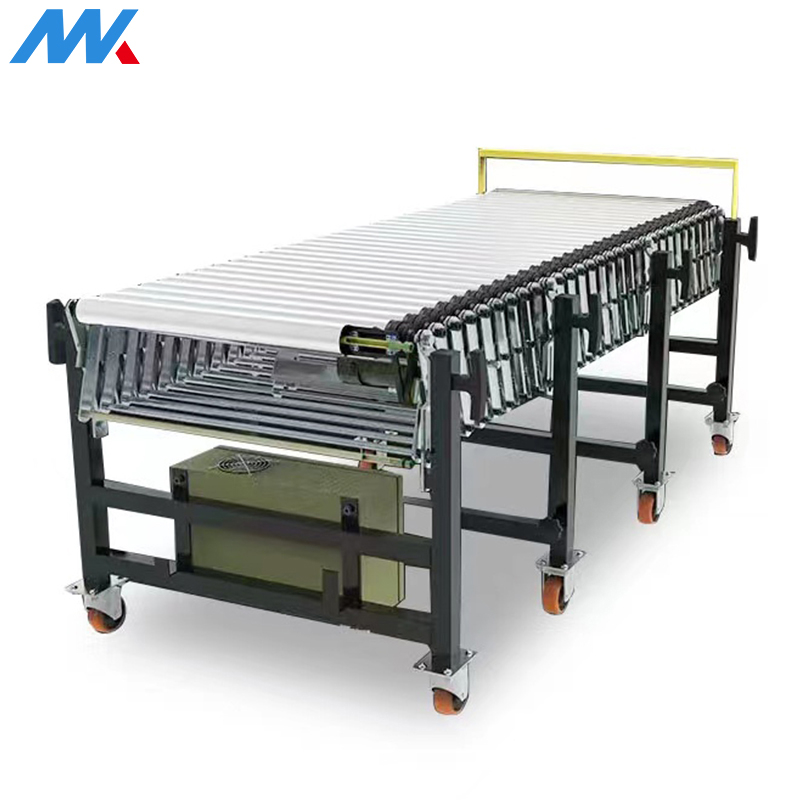 Automated Roller Conveyor System for Smart Warehouse Intralogistics Material Flow Management Roller Conveyor Belt Machine