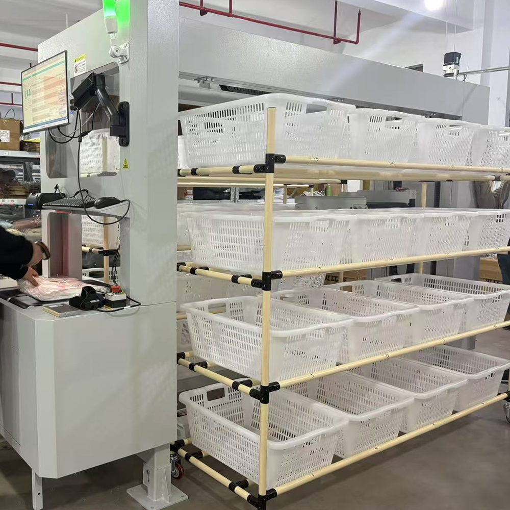 Truelisort Reliable Automatic Parcel Sorter Wall Type 3D Sorting Machine Intelligent Control Warehouse Sorting