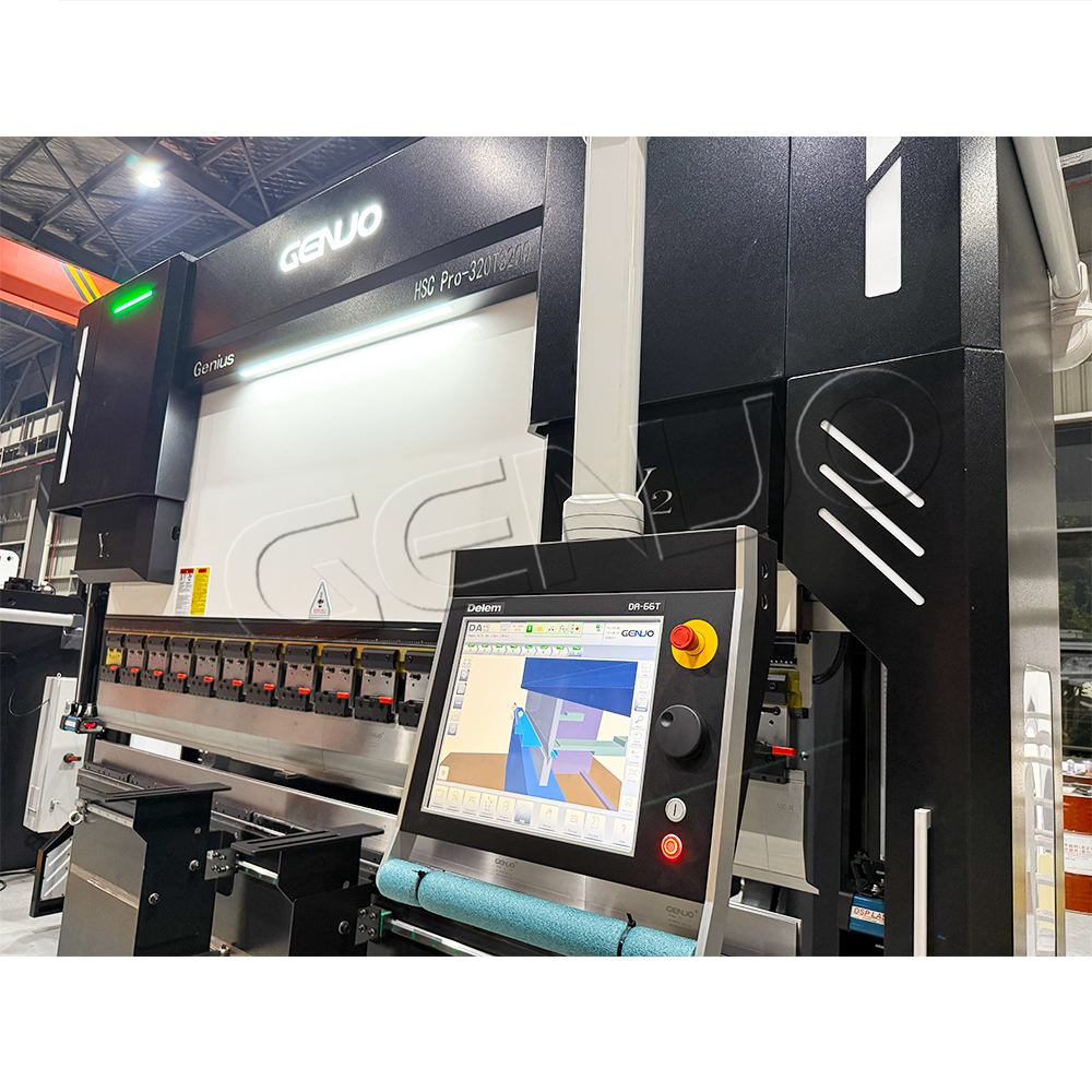 Robotic Bending Cell | Automated Loading/Unloading Automatic Tool Changer Press Brake with Delem DA-69S/DA-66T