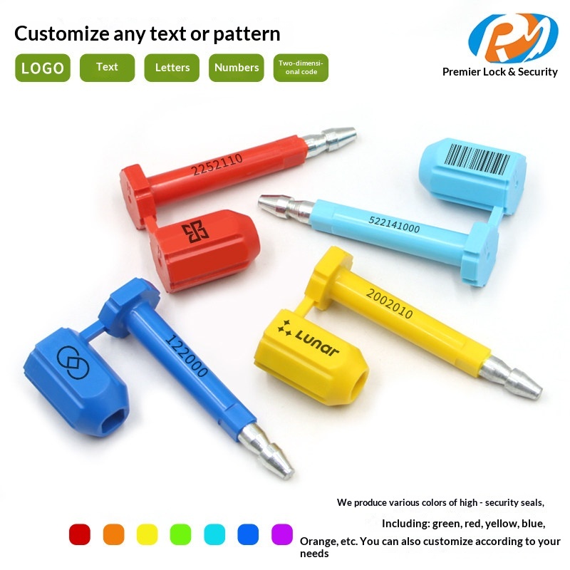High-security Container Seal Disposable Bullet Seal Anti-tampering Logistics High Security Bolt Seal