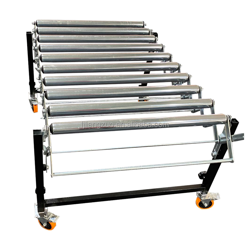 Carton Box Unloading Conveyor Belt E-commerce Logistics Express Sorting Roller Conveyor