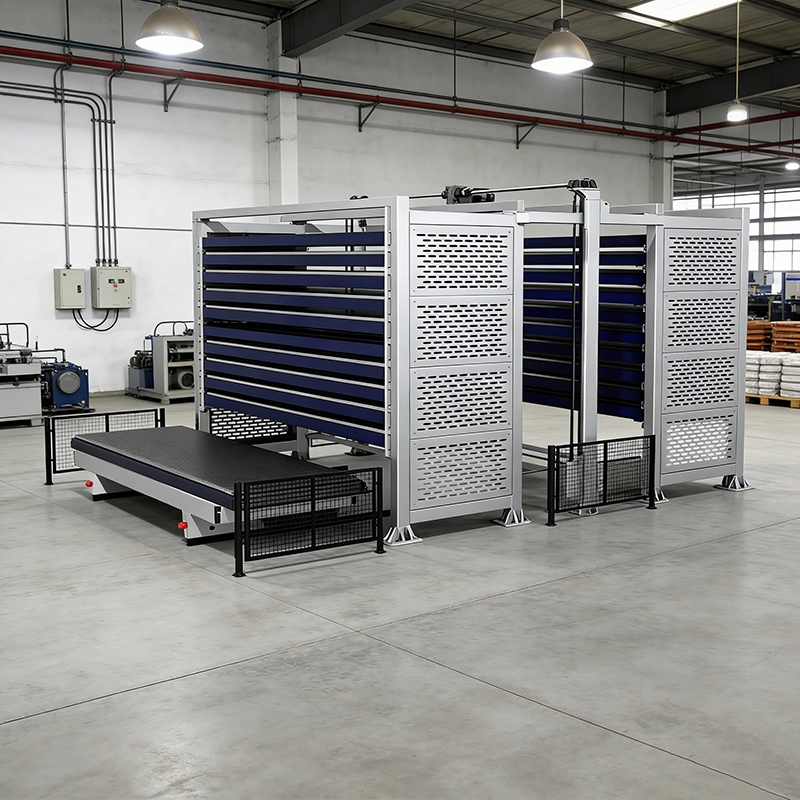 Robotic Handling Automatic Storage Rack Sheet Metal Warehouse Manipulator Loading Unloading CNC Machine Integration