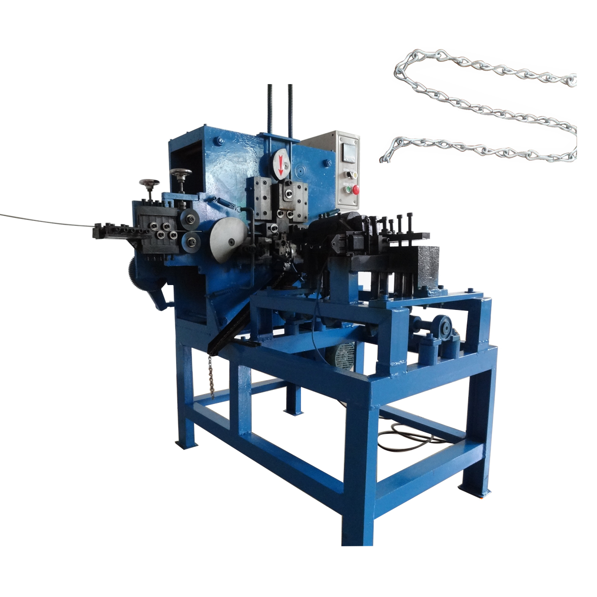8 Shape Automatic Chain Making Machine