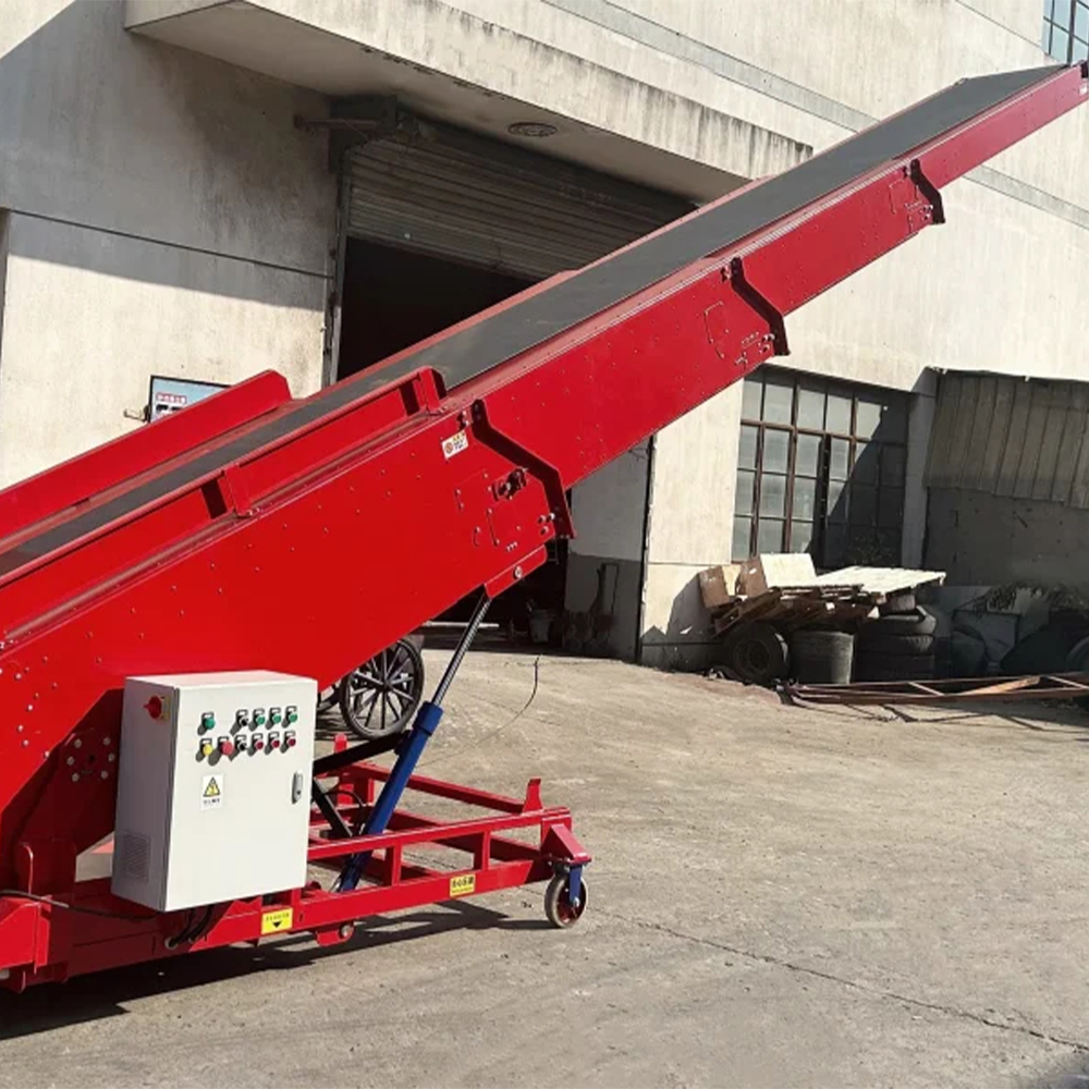 Telescopic Conveyor with Flexible Boom Multi-Stage Telescopic Belt Roller for E-Commerce Parcel Sorting Handling System