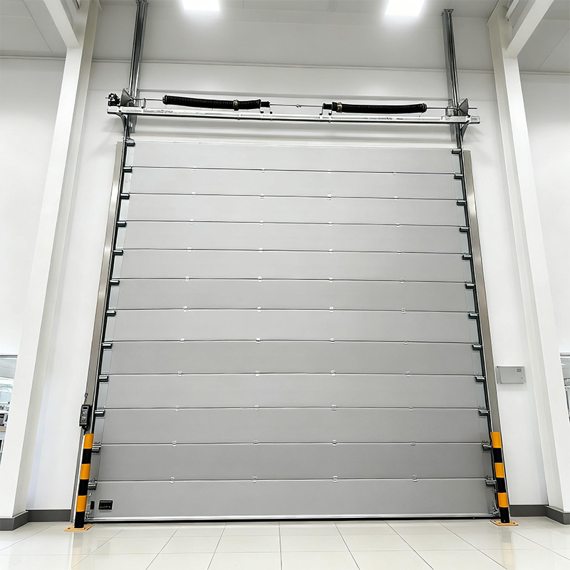 Professional Industrial Sectional Overhead Door - Heavy-Duty Steel, Insulated For Warehouse &amp; Factory