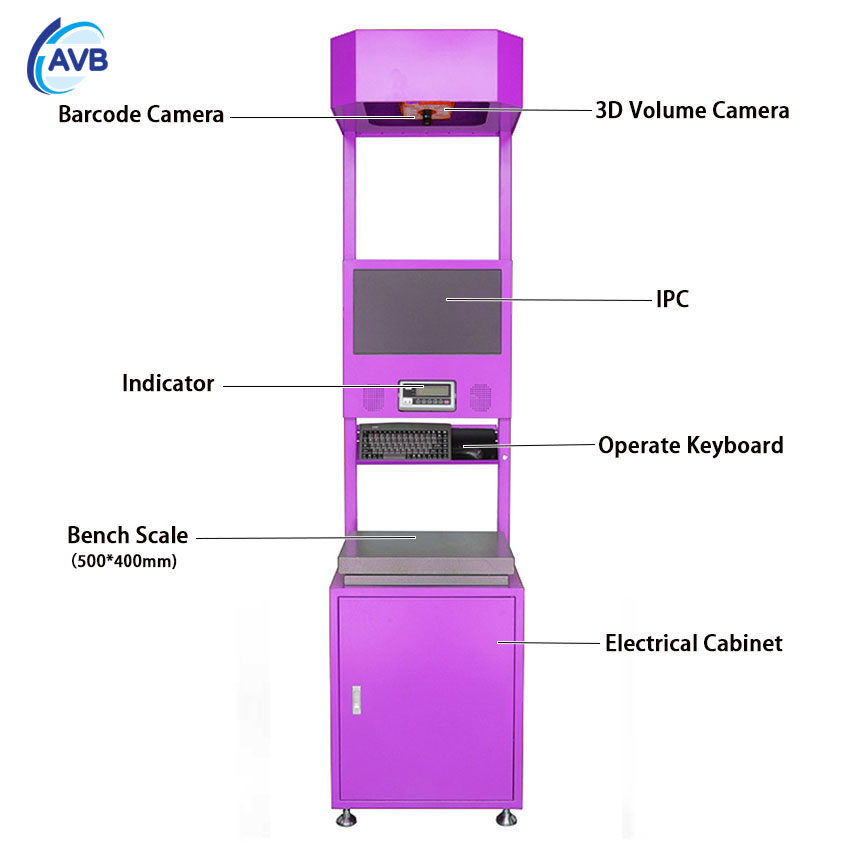 On Sale Parcel Dimensioner Weigh Station DWS Sorting System for Couriers Freight Logistics