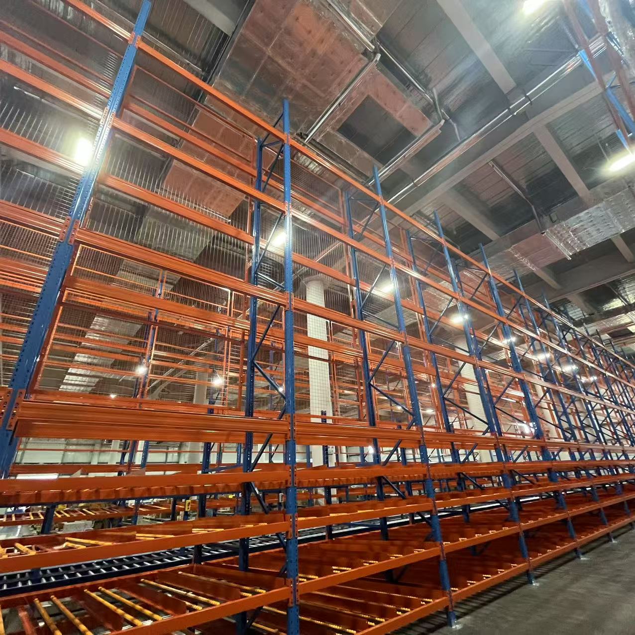 Modular 5 Layer Durable Carton Flow Rack System Enhancing Order Picking Speed in E Commerce Fulfillment Centers
