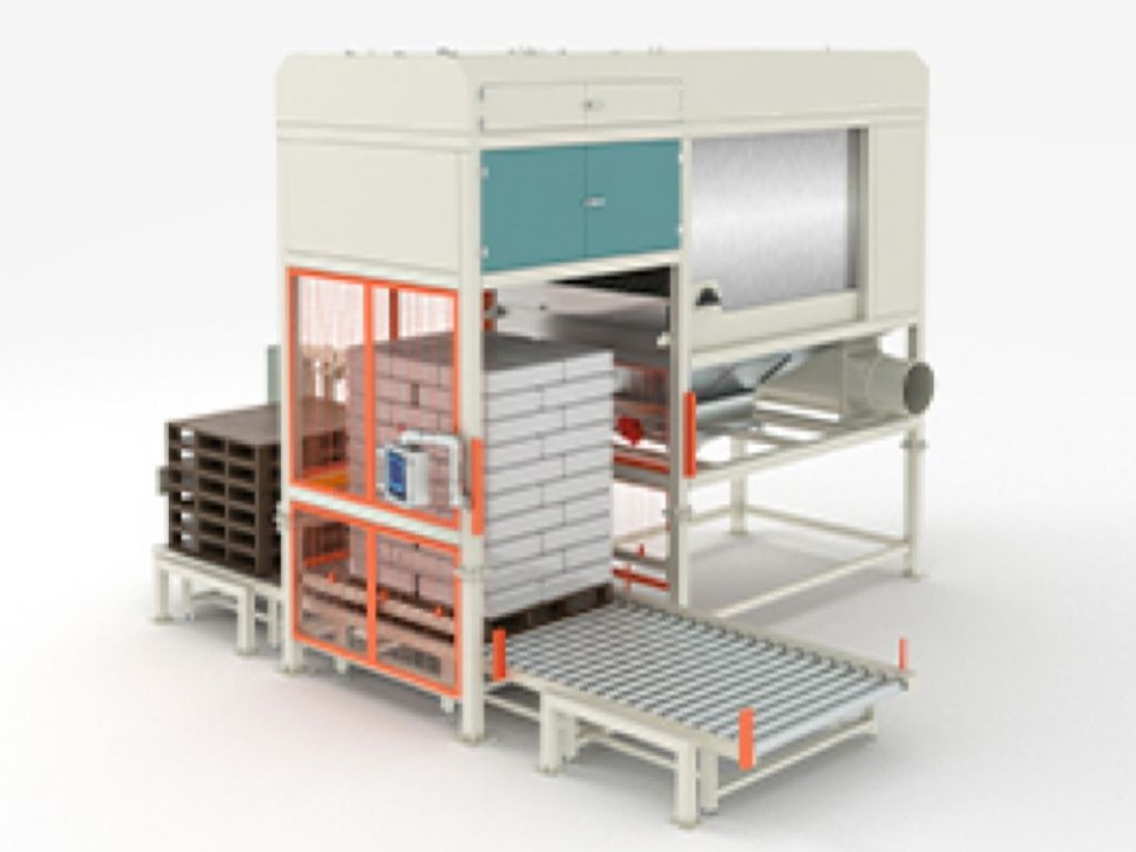 Robot-Enabled Layer Picking &amp; Cutting Machine for One-Touch Start