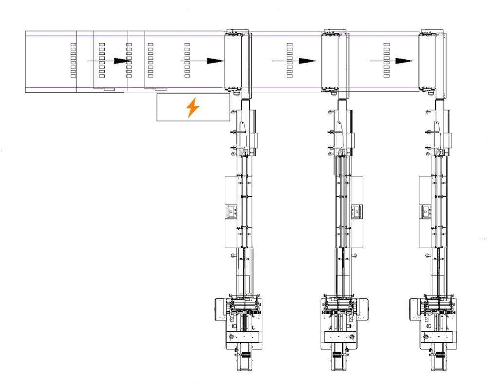 Sorting Conveyor Intelligent Counting Batching Function Automatically Groups Preset Quantities Reduces Material Waste