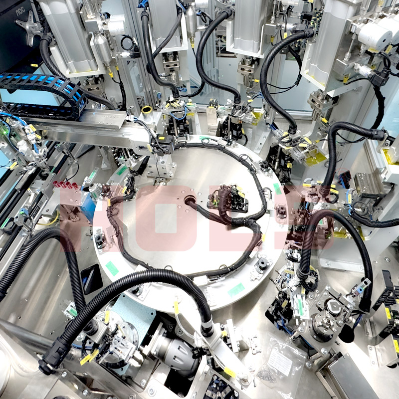 Precision Valve Assembly Line for Pressure Distribution in Electronics Industry