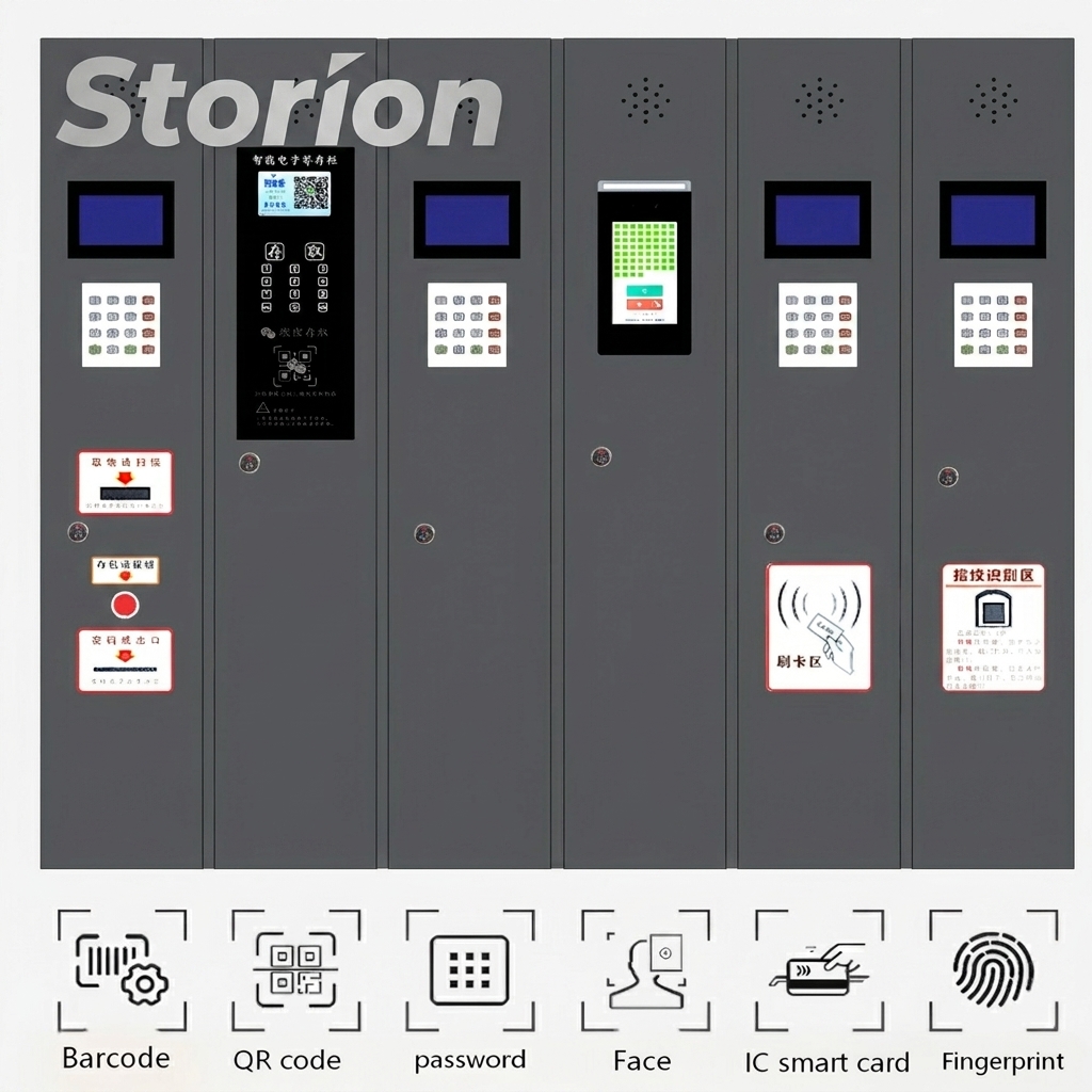 All-in-one 24H Automated Smart Cabinet System Electronic Luggage Express Parcel Self-service Storage Locker