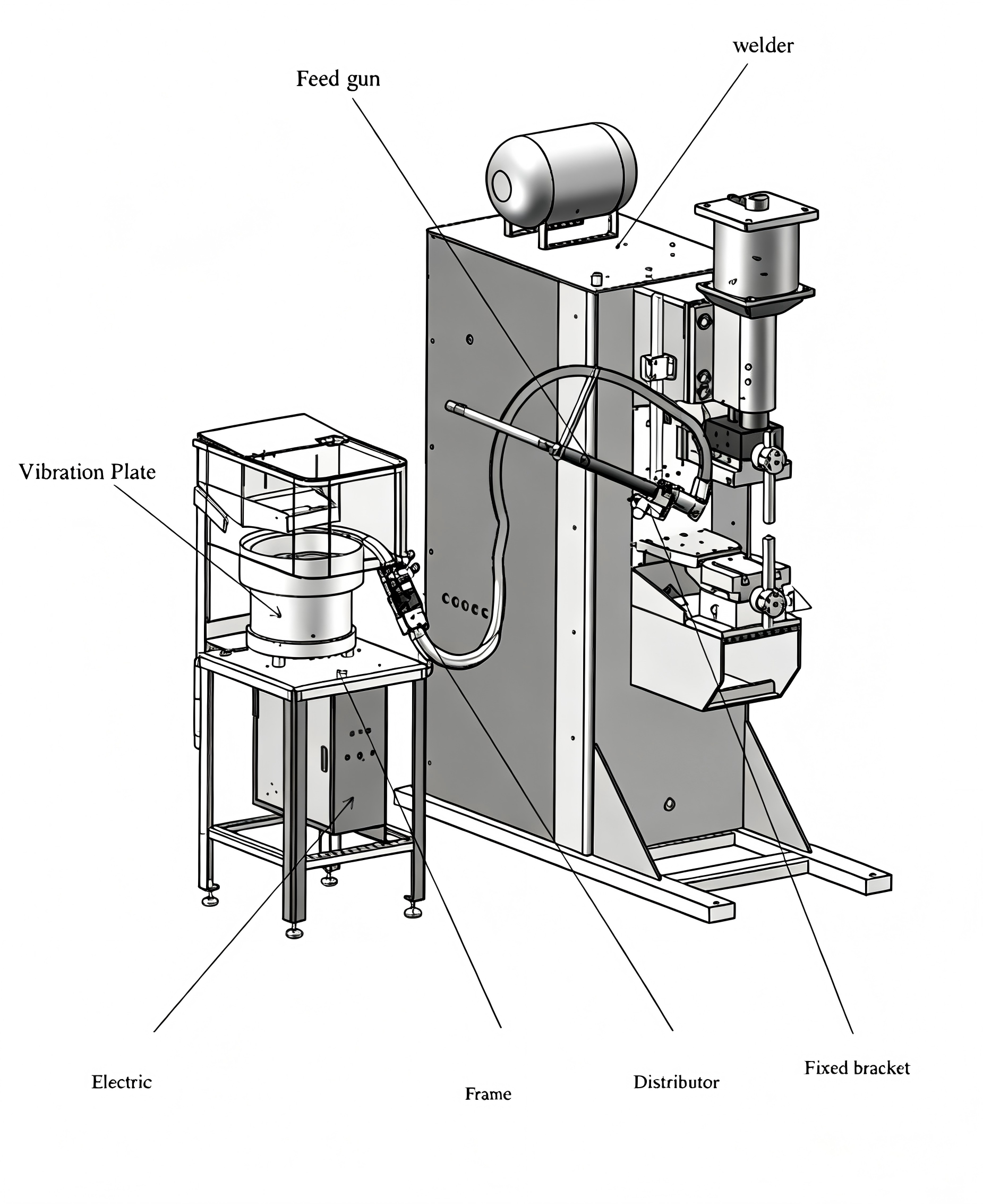 Automatic Nut Sorting Feeder Spec 2