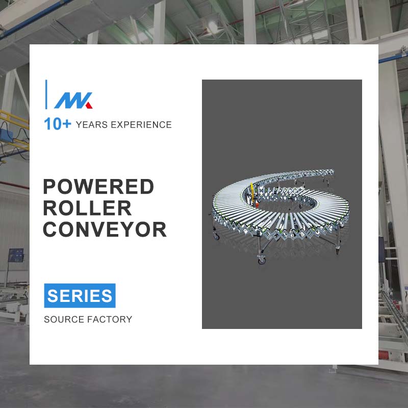 Automated Roller Conveyor System for Smart Warehouse Intralogistics Material Flow Management Roller Conveyor Belt Machine