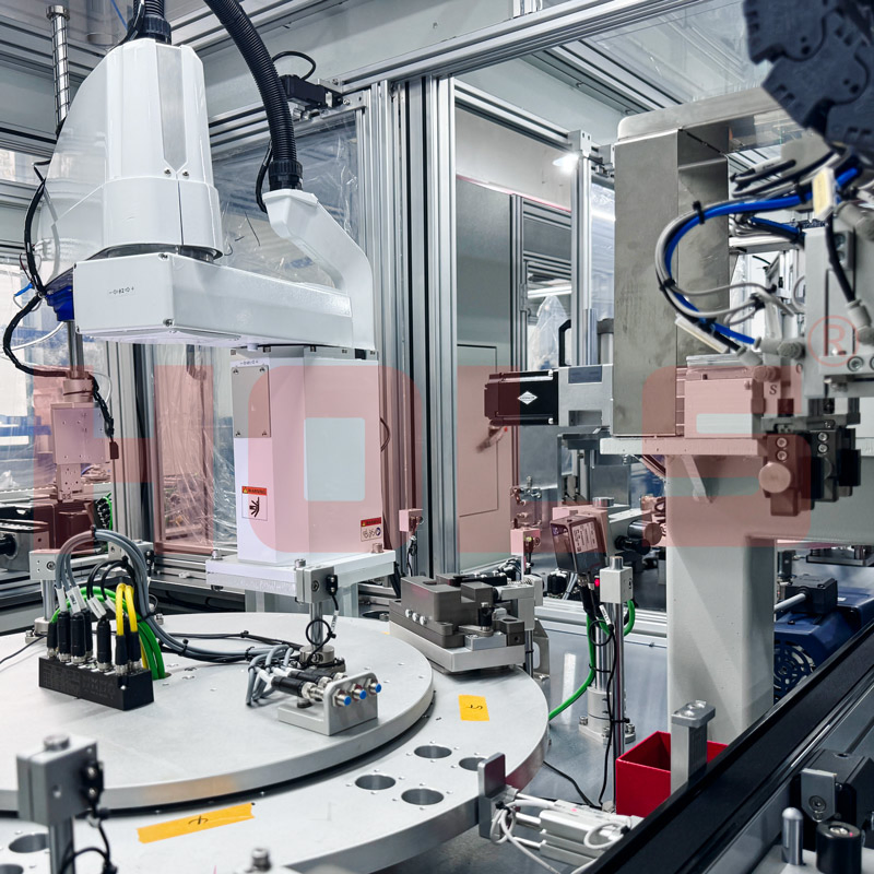Automated Feeding Valve Assembly Line for Pressure Control Applications