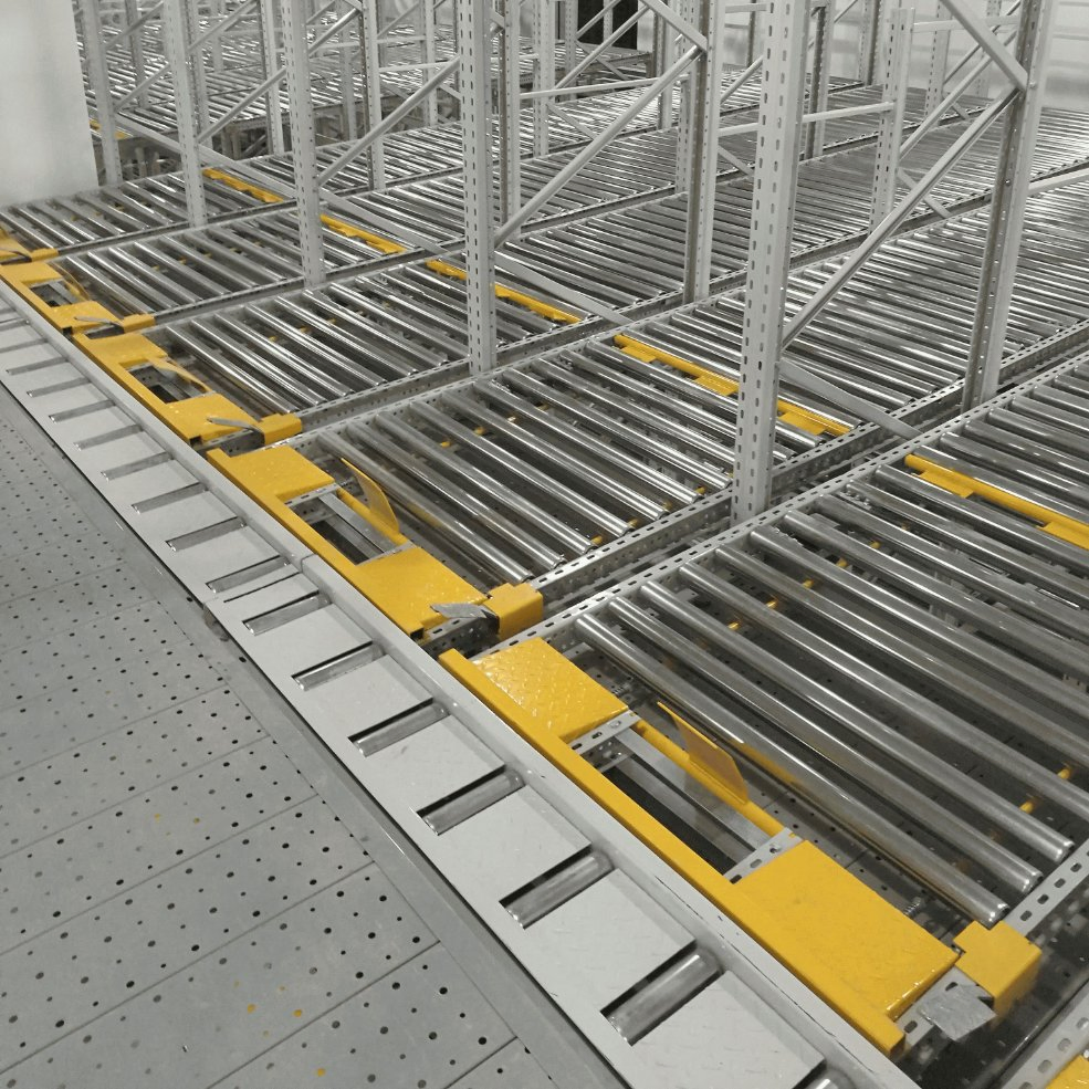 Automated Pallet Flow System for Integration with Asrs and Warehouse Robotics