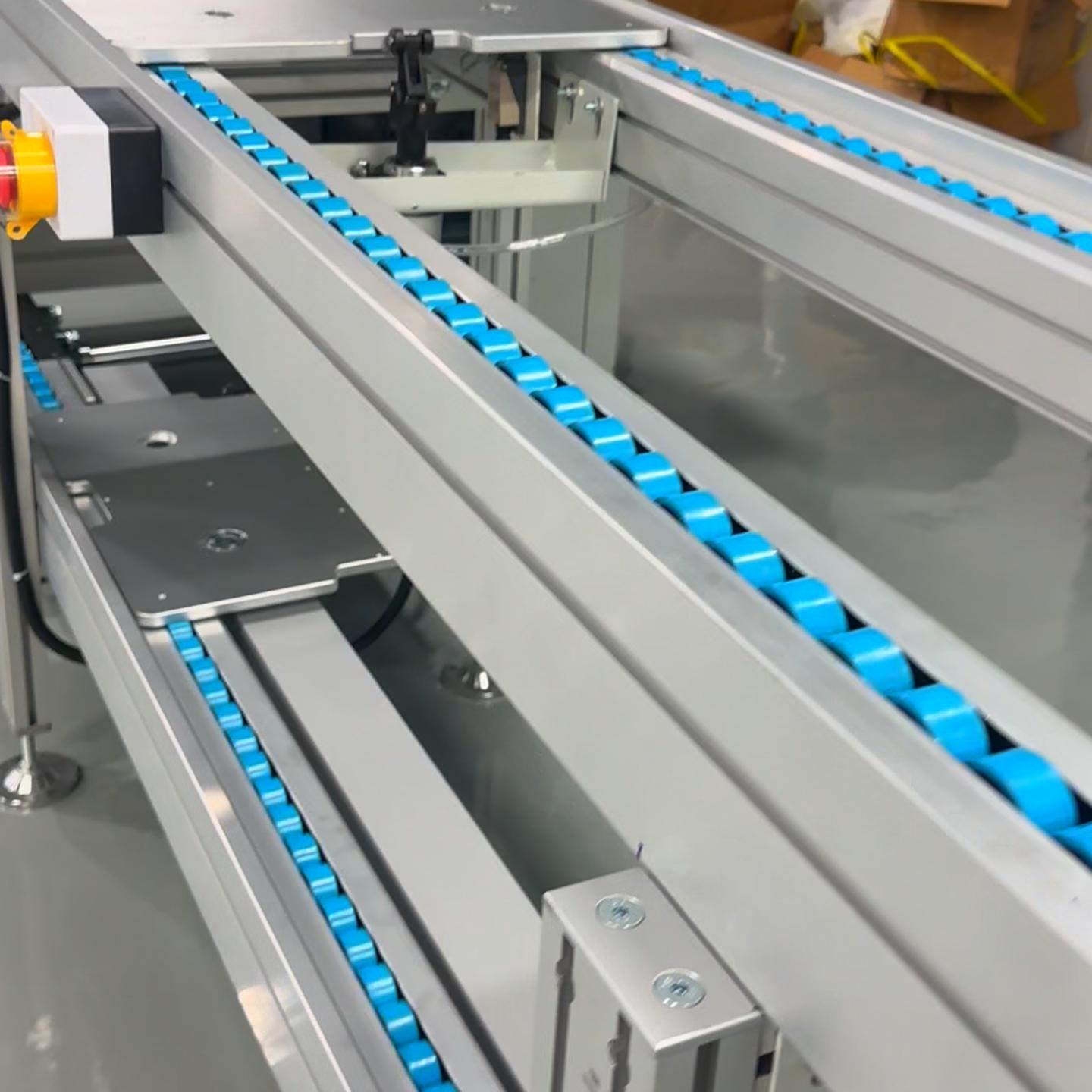 Hot Sale Automatic Double Speed Chain Linear Conveyor Pallet System Assembly Line