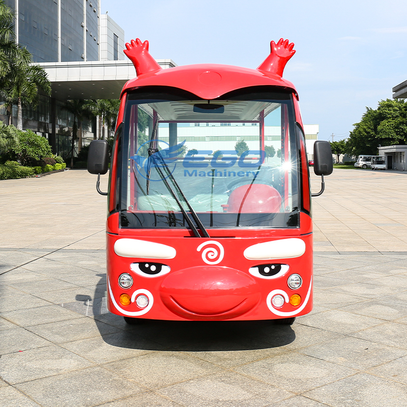 New Children's Cartoon Bus Small Animal Shape Cute Bus Factory Direct Sales Factory Price High Quality Bus 17 Seaters