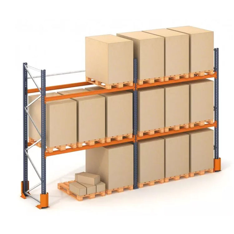 Commercial Grade Warehouse Rack Multi Level Pallet Racking System For Large Scale Logistics And Distribution Center